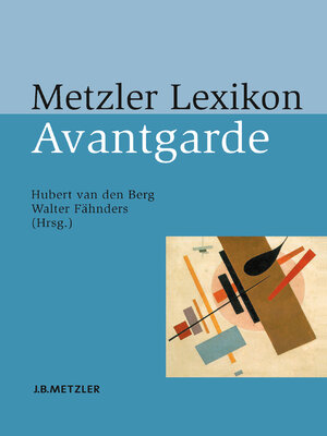cover image of Metzler Lexikon Avantgarde